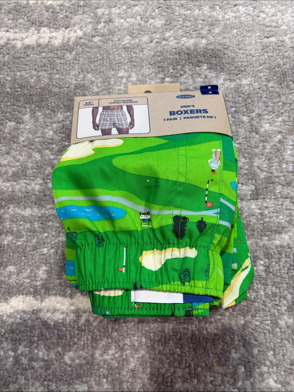 Men’s golf theme boxers